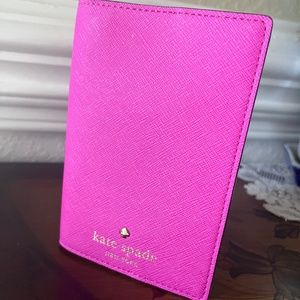 Kate Spade Pink Passport Cover